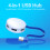 Portable 4-Port USB 2.0 Hub Adapter 3