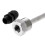 304Rustfrit stål1/2Til BSP G-gevind Til temperatursensor Dykmuffe Lomme30-200mmTermolomme 6
