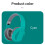 Bluetooth Headset Wireless 5.3 Full-Ear Foldable with Noise 4