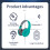 Ασύρματα ακουστικά Bluetooth Avtoify5.3, κάρτα plug-in για δυνατά μπάσα πλήρους αυτιού, 5