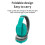 Bluetooth Headset Wireless 5.3 Full-Ear Foldable with Noise 6