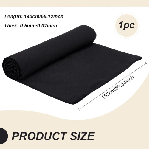 Αδιάβροχος καμβάς 60x55 ιντσών, ύφασμα 600 Denier, μαύρος, αδιάβροχος καμβάς με 1