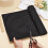 Waterproof Canvas Fabric Black 60x55 Inch 3