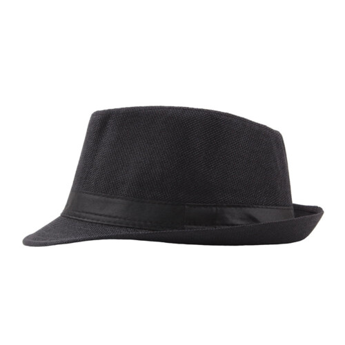 Καπέλο Fedora με φαρδύ γείσο, μονόχρωμο καπέλο ηλίου Panama 2