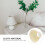 1Pc Yellow Bedside Table Lamp Shade Easy Install Cloth Cover 2