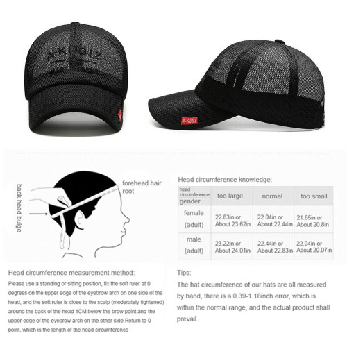 Baseballkappe mit Netzgewebe, Sonnenhut, Unisex, gestickter Buchstabe 1