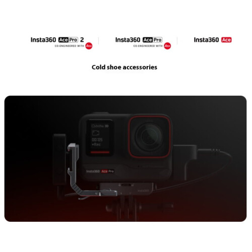 Προσαρμογέας βάσης ψυχρού παπουτσιού για Insta360Ace Pro/Ace/Ace Pro2 - Ελαφριά επέκταση 1