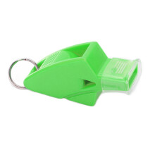 Grüne Sport Pfeife mit Lanyard und Fingerclip