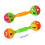 Bell Bird Toy Plastic Dual Ball Interactive Toy for Parrot 6
