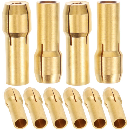 Rotary Tool Brass Collet for Electric Grinders 10 pcs 2
