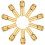 Rotary Tool Brass Collet for Electric Grinders 10 pcs 6