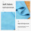 Microfiber Cleaning Cloth 11.8 x 11.8 Inch 20 Pack 6