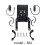 Electric Scooter Display LCD Dashboard Digital Meter Throttle  Grip Waterproof Plug  for M4 2