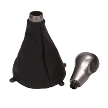 2X 6 Speed Gear Shift Knob Lever Stick Gaiter with Dust Cover for DX EX LX Model 2006-2011 Auto Accessories