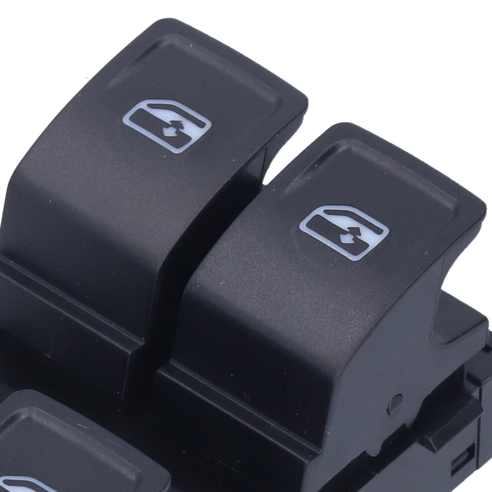 Master Control Window Switch 5G0 959 857 D Black 7293282775800