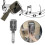 Shower Head with Handheld Microphone Shape High-Pressure 2