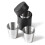 Edelstahl-Schnapsgläser-Set 30 ml 6 Stück 6