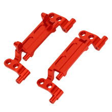 RC-Hebelstangenbasis-Set für MN168 MN78 1/12 Metall vorne & hinten, rot