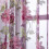 Purple Peony Sheer Window Screen - Chiffon Decor Panel 5
