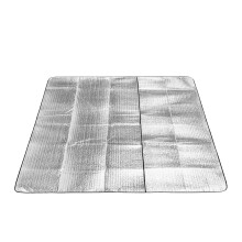 Große 240x240cm Aluminium-Picknickdecke – Leicht, Schmutz- und Feuchtigkeitsabweisend