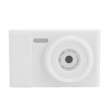 48MP 1080P Digitalkamera mit Doppelobjektiv, Weiß, Vlog & Reisen