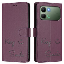 () Case For Infinix Note Edge Card Holder Wallet PU Leather FLIP COVER RFID Blocking