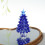 Crystal Glass Christmas Tree Figurine Holiday Decoration 1 3