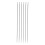 ROSENICE 6Pcs Multi-Use Large Eye Darning Needles for Scarves Sewing Projects Knitting Beginners 5