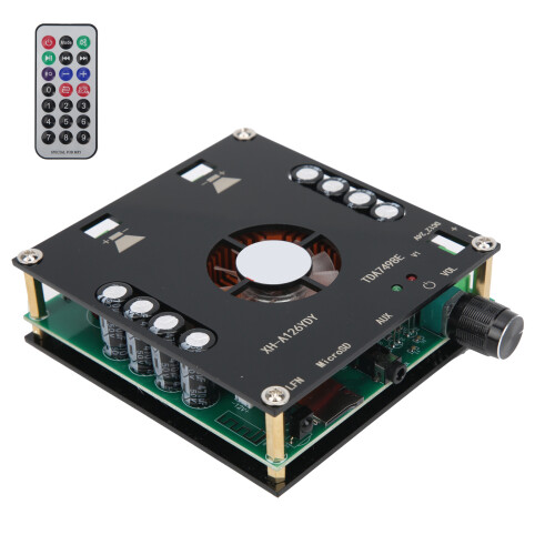 Digital 320W Bluetooth 5.0 Dual Channel Amplifier Board XH-A126 1