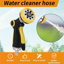 Garden Water Hose Nozzle for ,Pressure Car Wash Hose with Spray Garden Watering Pipe Tube Sprinkle Water Hose