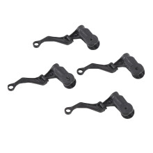 4 Stück RC-Flugzeugrotorclips für K124.006 Metall-Kunststoff-Klammer Ersatz