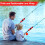 Pacote com 8 Capas Protetoras para Iscas de Pesca de 15 cm (6 Polegadas) para Varas de Pesca, Anzóis e Outros Dispositivos. Protegem As Iscas e 7