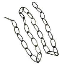 5pcs 1M Heavy Duty Chain for Vintage Chandelier Hanging Lamp,Pearl Black