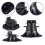 12 Pcs Joist Support Pedestals, Adjustable Decking & Flooring Support Pedestal for Deck, Timber Base 3