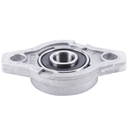 4X KFL000 Bore Inner 10mm Flange  Mounted Pillow Block Bearings 2