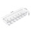 Clear Plastic Egg Holder - 14 Egg Tray Holder - Free Fridge Organizer with Lid, Refrigerator Storage Container 6