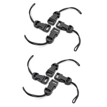 8 Stuks Quick Release Camerariem QD Loops Connector Adapter Camera Quick Release Clip voor Digitale Camera'S, Verrekijkers