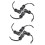 8 Pcs Quick Release Camera Strap QD Loops Connector Adapter Camera Quick Release Clip for Digital Cameras, Binoculars 1