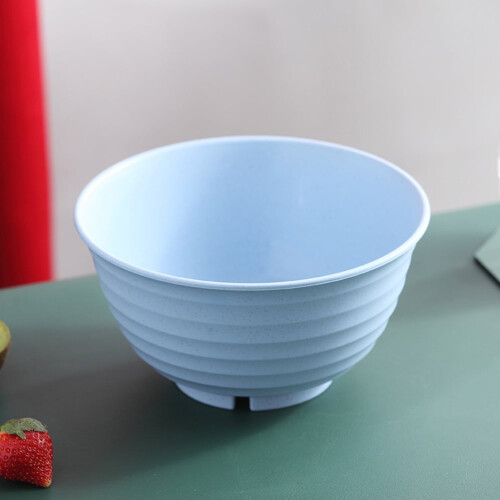Plastic Cereal Bowls Deep Bowls For Soup Blue 4Pcs For Restaurant Use 1