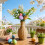 Easter Egg Tree Branches 8.7 Inch Spring Floral Picks 2