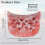 Red Heart Car Cover Stretchable Washable Universal Fit 1 6