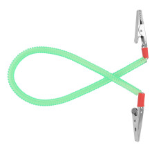 Portable Dental Bib Clip Holder Plastic Metal for Oral Care Green