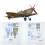 1/33 Scale Supermarine Spitfire Fighter Paper Model DIY Assembly Kit for Skilled Model Makers 7