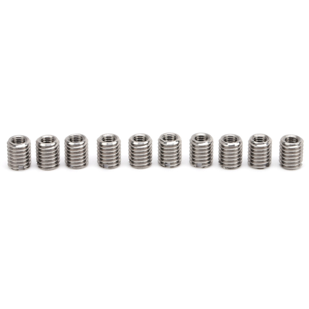 Thread Inserts Stainless Steel Reducing Nut 10Pcs Repair Tool Fastener Hardware 8701391582060