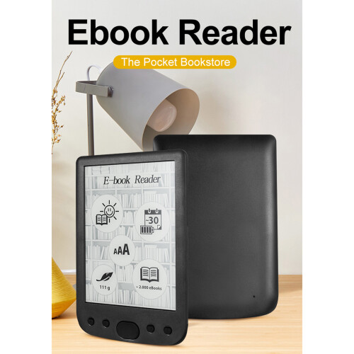 6" Touchscreen E-Reader for PDFs