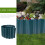 2Rolls Περιθώρια για κήπο, Πλαστικό περίφραξη, Περιθώρια για κήπο, Περιθώρια για 6