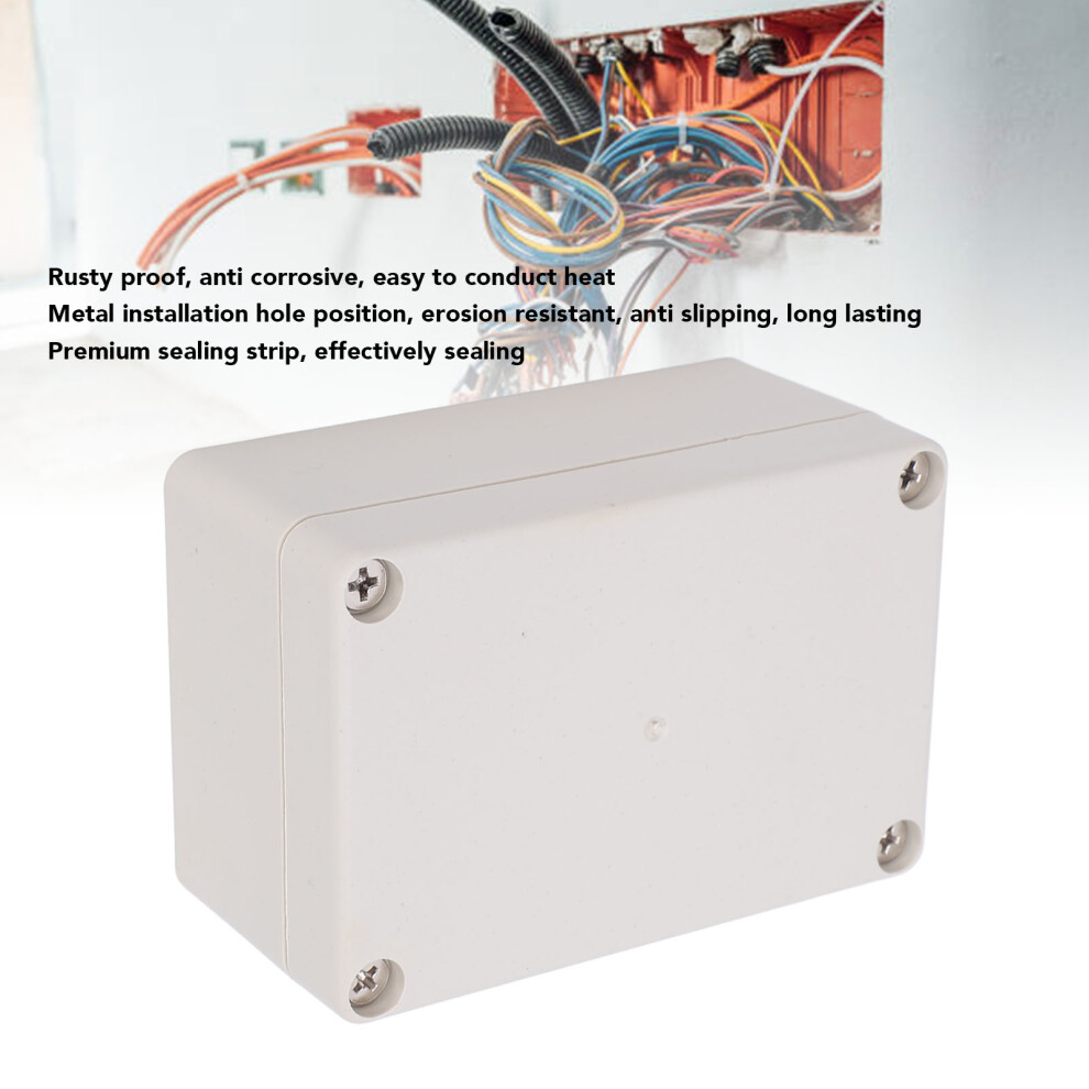 Junction Box 10x6.8x5cm IP65 ABS