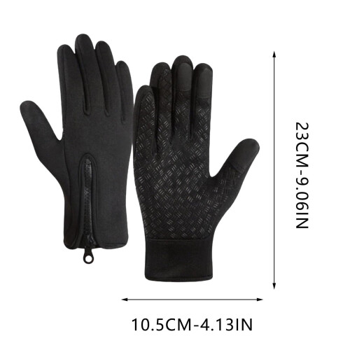 Winter Thermal Gloves Touch Screen Windproof Slip-Proof 1