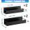 Multiple Purpose Magnetic Shelf For-Two big and two smal Black 3