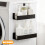 Multiple Purpose Magnetic Shelf For-Two big and two smal Black 5
